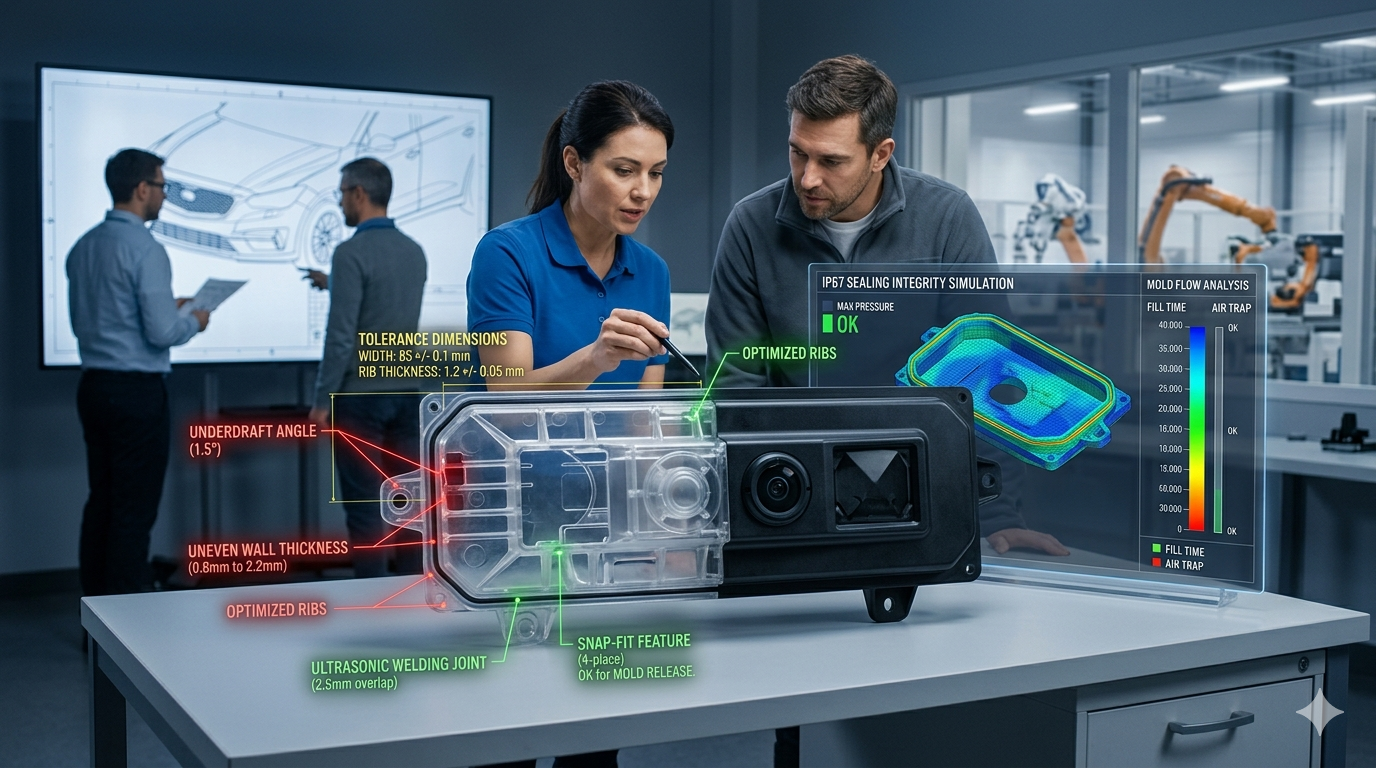 ADAS Sensor Enclosure DFM